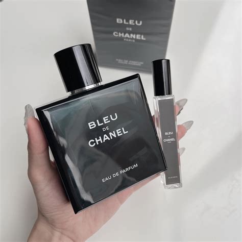 blue de chanel 5ml|bleu De Chanel boots.